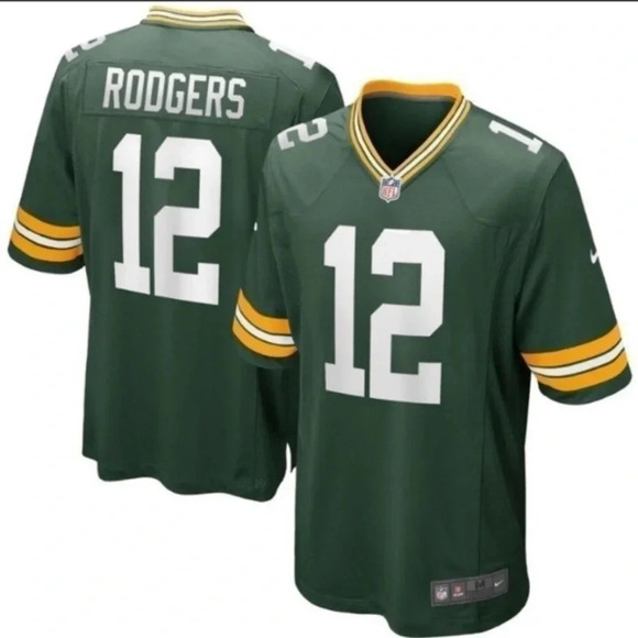 NWT Aaron Rodgers NFL Green Bay Packers Jersey Youth Kids M 10-12 - Picture 3 of 9